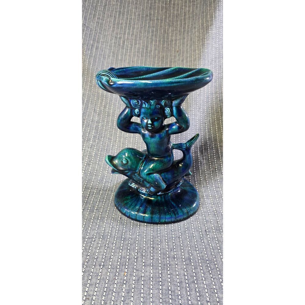 Vintage Holland Mold Cherub Dolphin Mold Soap Dish